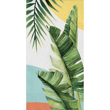 ELISE 4" x 8" Subdued Tropic Dinner Napkins, 192PK 360272